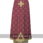 Printed Brocade Priest Vestment STOF005-05 - Thumbnail Image 3