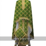 Ιερατική Στολή Με Εκτυπωμένη Στόφα STOF006-03 - Thumbnail Image 1