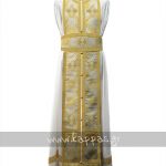 Printed Brocade Priest Vestment STOF006-07 - Thumbnail Image 4