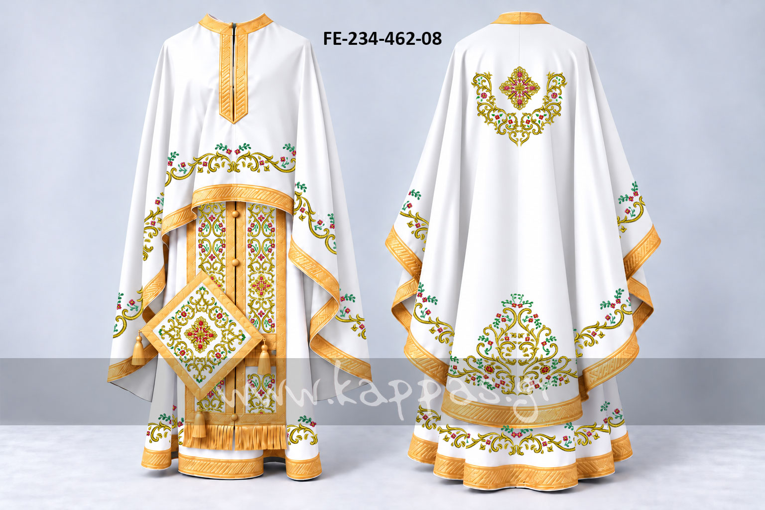 Ιερατική κεντητή στολή FE-234-462-08
